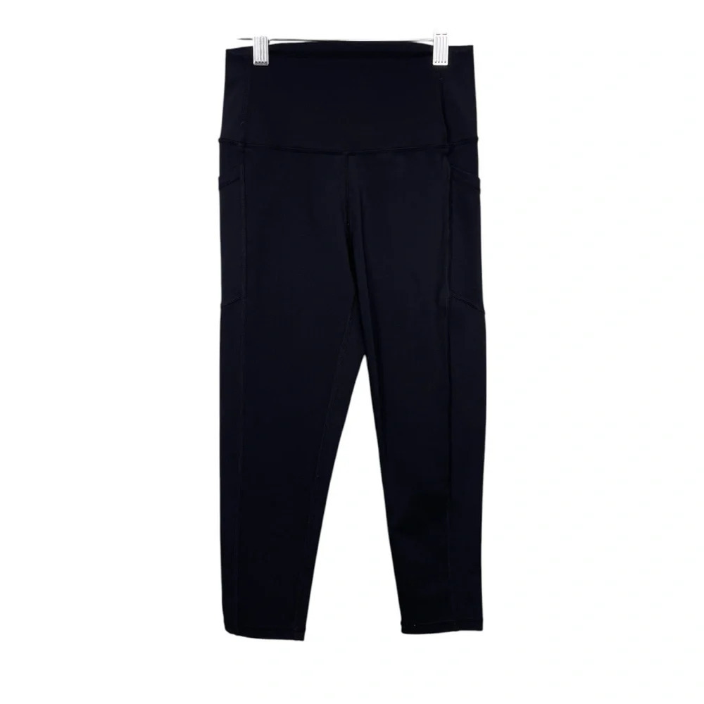 ZYIA Activewear Cropped Leggings Pockets Size 4